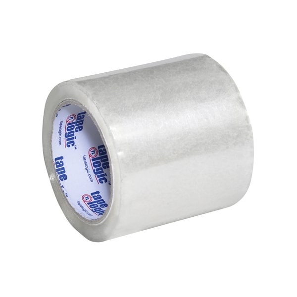 Tape Logic 4'' x 72 yds. Clear Tape Logic 1.8 Mil Acrylic Tape, 6PK T9211706PK - main